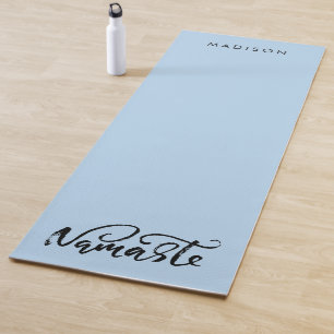Modern Namaste Name Pulver Blue Yoga Mat Yogamatte