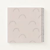 Modern Name Notizblock (Rückseite)