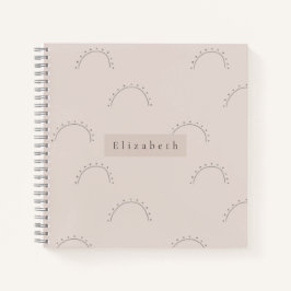 Modern Name Notizblock