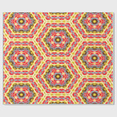 Modern Native American 10 Wrapping Paper Geschenkpapier (Flach)
