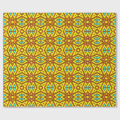 Modern Native American 31 Wrapping Paper Geschenkpapier (Flach)