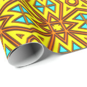Modern Native American 31 Wrapping Paper Geschenkpapier (Rolleneckpunkt)
