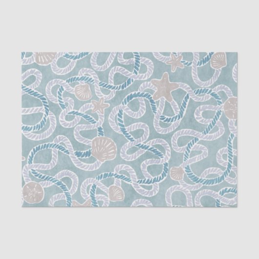Modern Nautical Seidenpapier (Vorderseite)