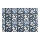 Modern Navy Blue Kissenbezug (Vorderseite-Rechts)