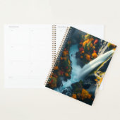 Modern Navy & Gold Abstract Mountain Peak – Luxury Planer (Anzeige)