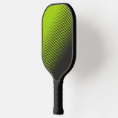 Modern Neon Green Black Sports Flip Fade Pickleball Schläger (Links)