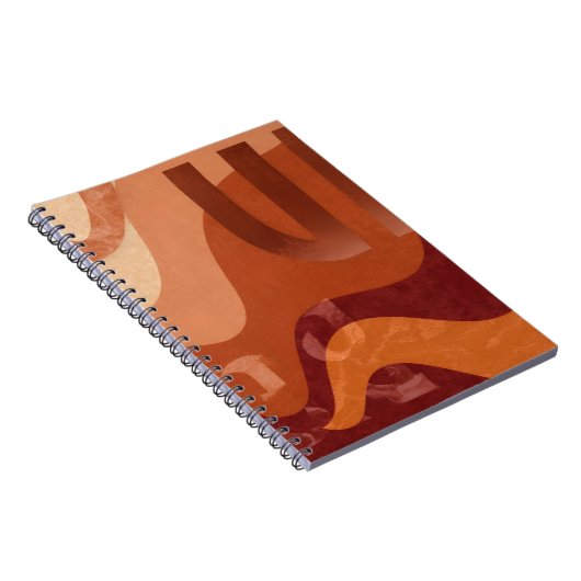 Modern Neutral Note Book Notizblock (Rechte Seite)