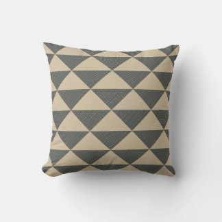 Modern Neutral Scandinavian Pattern Throw Pillow Kissen