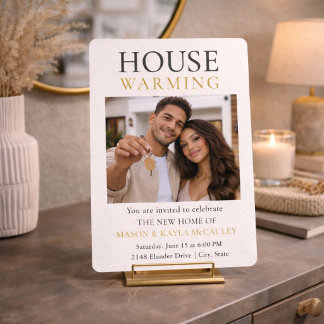 Modern New Home Invitation Einladung