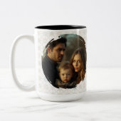 Modern New Year Resolutions Checklist Personalized Zweifarbige Tasse (Links)