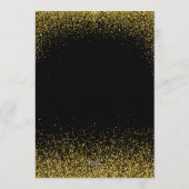 Modern New Year's Eve Party Einladung (Rückseite)