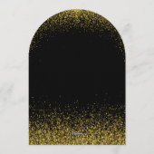 Modern New Year's Eve Party Einladung (Rückseite)