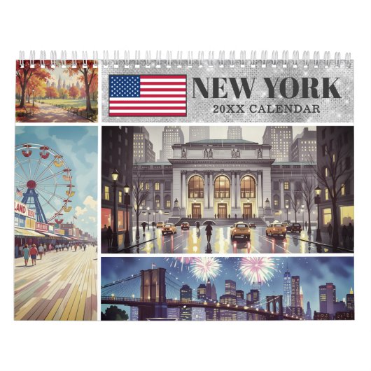Modern New York USA Kalender (Titelbild)