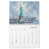 Modern New York USA Kalender (Jan 2027)