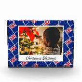 Modern NEW ZEALAND FLAG Weihnachtssake Fotoblock (Vorderseite)