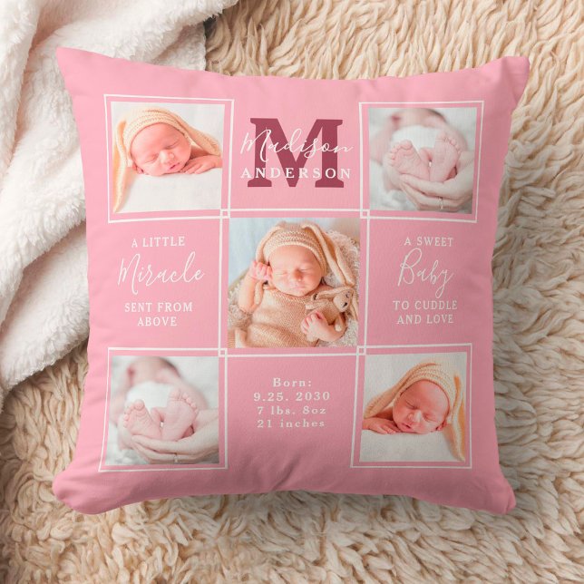 Modern Newborn Personalized 5 Kissen (Von Creator hochgeladen)