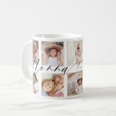 Modern Nonna Script | Entenkinder - FotoCollage Kaffeetasse (Vorderseite Links)