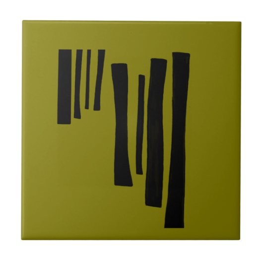 Modern Nordic Timber Abstract Ceramic Tile Fliese (Vorderseite)