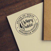 Modern Notary Public  Permastempel