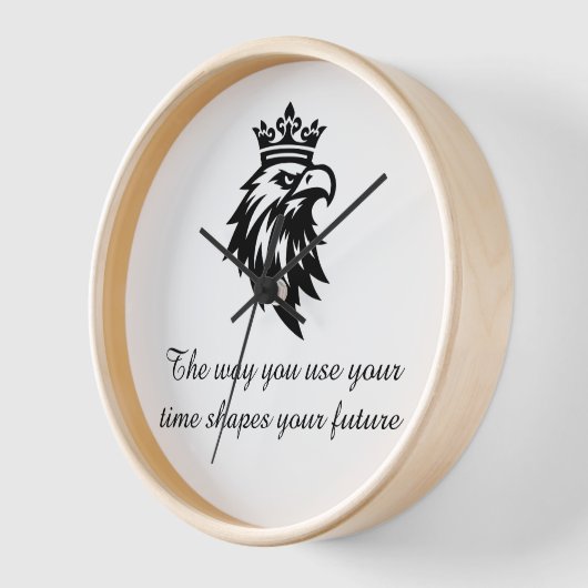 "Modern Number Line Wall Clock Home and Office Uhr (Winkel)