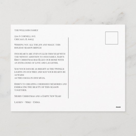 Modern Nutcracker Frohe Weihnachten 2 Foto (Rückseite)