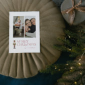 Modern Nutcracker Frohe Weihnachten 2 Foto