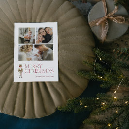 Modern Nutcracker Frohe Weihnachten 3 Foto