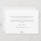 Modern O Heilige Nacht Weihnachten (Rückseite)