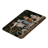 Modern Oh, was Spaß Script Holiday Foto Magnet (Linke Seite)