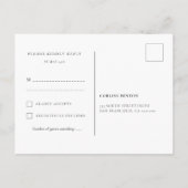 Modern Olive Branch UAWG Postkarte (Rückseite)