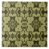 Modern Olive Green Fliese (Vorderseite)