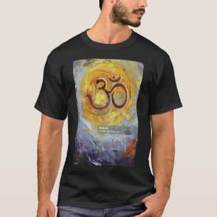 "Modern Om Design Spiritueller T - Shirt" T-Shirt