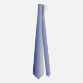 Modern Ombre Blue White Gradient Krawatte (Vorderseite)