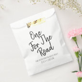 Modern One for Road Wedding Leckerei Vielen Dank Geschenktütchen (Versiegelt)