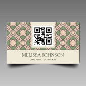 Modern Organic Botanical Appointment Card Terminkarte