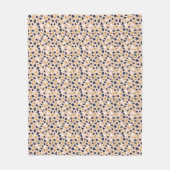 Modern Organic Terrazzo | Abstract Stone Mosaic Fleecedecke (Vorderseite)