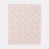 Modern Organic Terrazzo | Abstract Stone Mosaic Fleecedecke (Vorderseite)