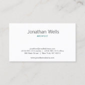 Modern Origami Crane Logo Visitenkarte (Vorderseite)