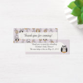 Modern Owls Gastgeschenk Tags (Schreibtisch)