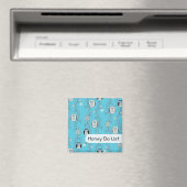 Modern Owls "Honey Do" Magnet (In Situ (Geschirrspüler))