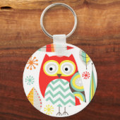 Modern Owls Schlüsselanhänger (Vorderseite)