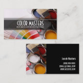 Modern Painter Business Card Visitenkarte (Vorne/Hinten)