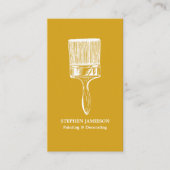 Modern Painter & Decorator Professional Visitenkarte (Vorderseite)