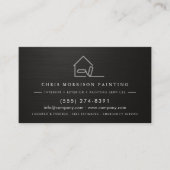 Modern Painting Services QR Code Visitenkarte (Vorderseite)
