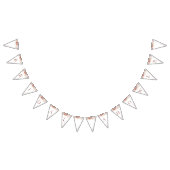 Modern Pampas Grass Terracotta Brautparty Wimpelkette (Alle)