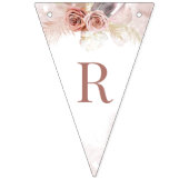 Modern Pampas Grass Terracotta Brautparty Wimpelkette (Dritte Fahne)