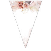 Modern Pampas Grass Terracotta Brautparty Wimpelkette (Erste Fahne)