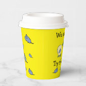 Modern Party Paper Cups Snake@Mouse Geburtstag Pappbecher (Rechts)