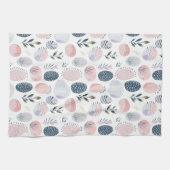 Modern Pastel Easter Egg Kitchen Towels Geschirrtuch (Horizontal)
