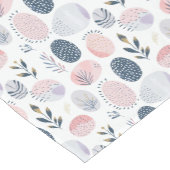 Modern Pastel Easter Egg  Table Runner Kurzer Tischläufer (Ecke)